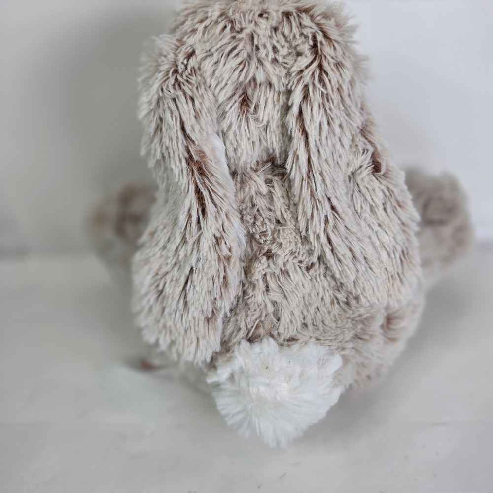 Melissa & Doug Burrow Bunny Rabbit Plush Stuffed Animal Tan Brown White 9" 7674 - Picture 4 of 7